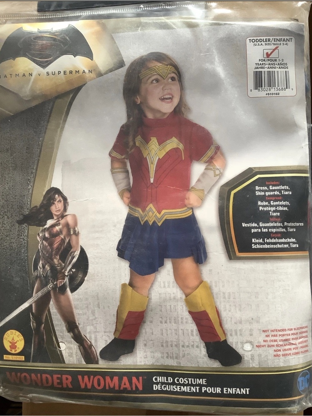 Rubie's Wonder Woman Toddler Costume